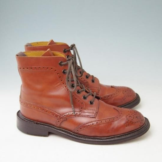 ★トリッカーズ(レディース) SIZE 5【★カントリーブーツ/L5180】カーフ/赤茶/Tricker's★a372