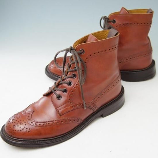 ★トリッカーズ(レディース) SIZE 5【★カントリーブーツ/L5180】カーフ/赤茶/Tricker's★a372