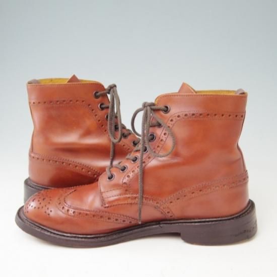 ★トリッカーズ(レディース) SIZE 5【★カントリーブーツ/L5180】カーフ/赤茶/Tricker's★a372