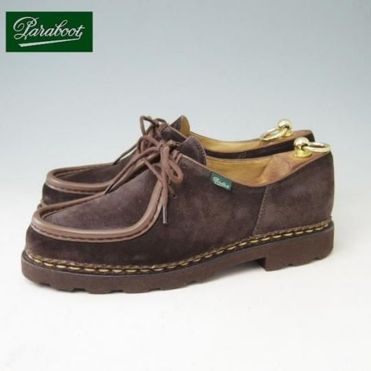 極上★パラブーツ SIZE 41.5【貴重★スエード/MICHAEL】ミカエル/マロン/マルシェソール/Paraboot★a373