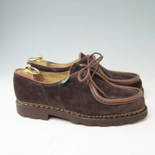 極上★パラブーツ SIZE 41.5【貴重★スエード/MICHAEL】ミカエル/マロン/マルシェソール/Paraboot★a373