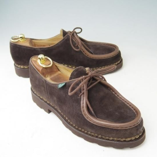 極上★パラブーツ SIZE 41.5【貴重★スエード/MICHAEL】ミカエル/マロン/マルシェソール/Paraboot★a373