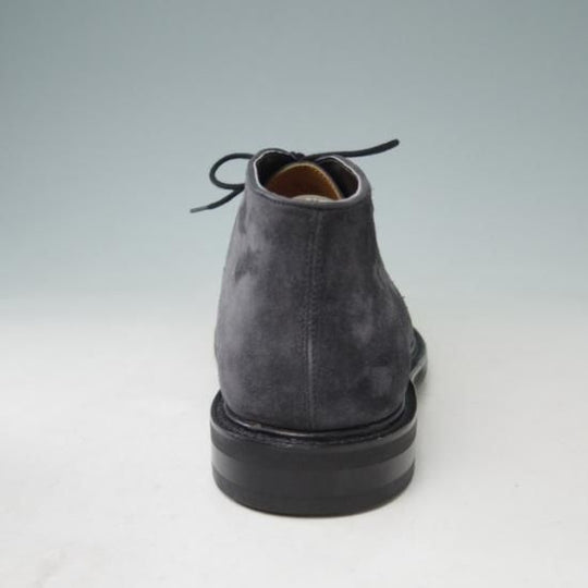 新品★ジョンロブ 7E【★GROVE/0015ラスト】オクトーバーソール/チャッカブーツ/スエード/灰/JOHN LOBB★a375
