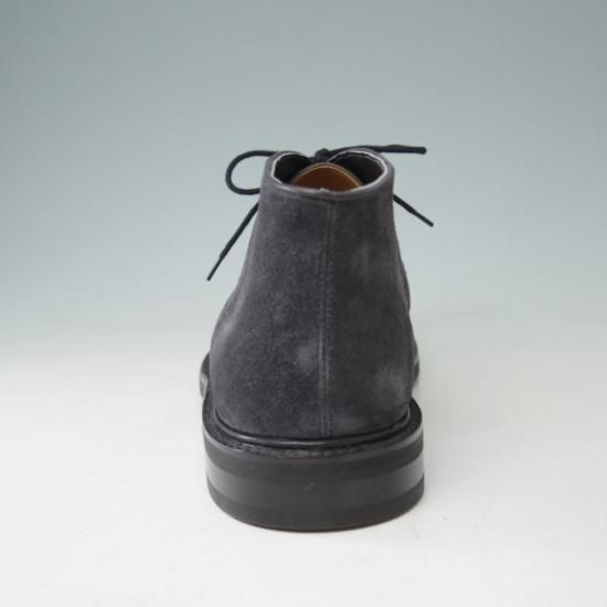新品★ジョンロブ 7E【★GROVE/0015ラスト】オクトーバーソール/チャッカブーツ/スエード/灰/JOHN LOBB★a375