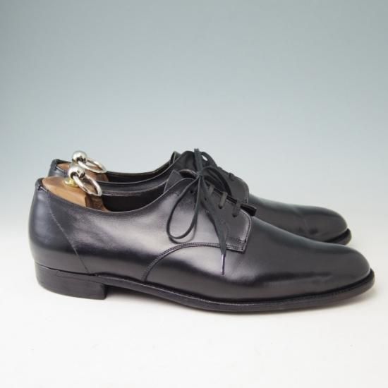 希少★チャーチ UK7程度【貴重★ブルックスブラザーズ別注/BROOKS ENGLISH】925/旧チャーチ/カーフ/黒/Church's★a379