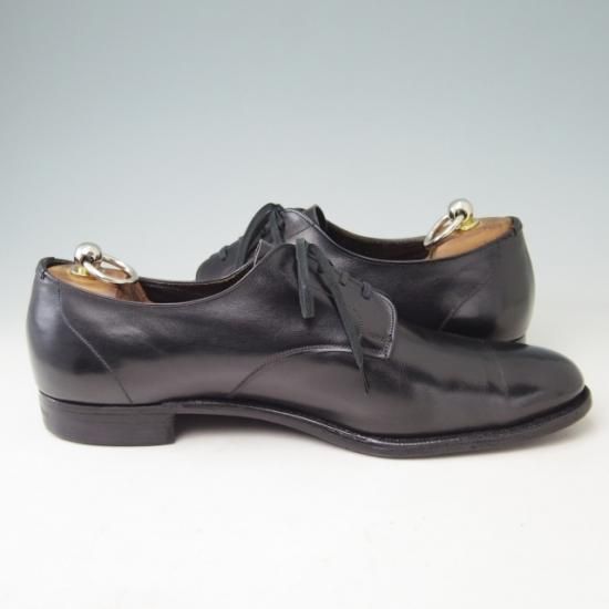 希少★チャーチ UK7程度【貴重★ブルックスブラザーズ別注/BROOKS ENGLISH】925/旧チャーチ/カーフ/黒/Church's★a379