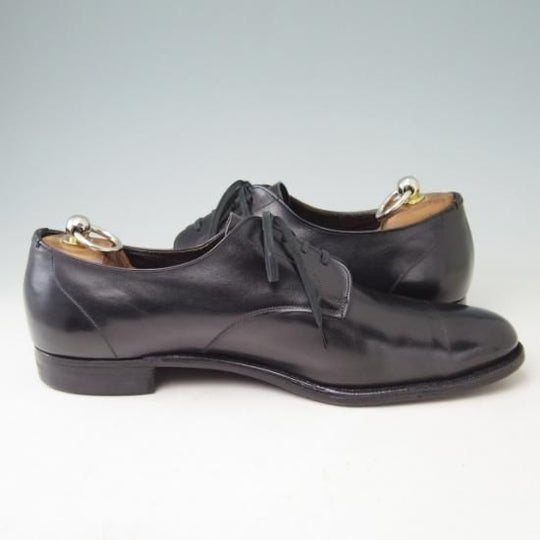 希少★チャーチ UK7程度【貴重★ブルックスブラザーズ別注/BROOKS ENGLISH】925/旧チャーチ/カーフ/黒/Church's★a379