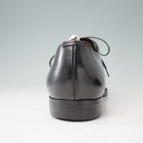 希少★チャーチ UK7程度【貴重★ブルックスブラザーズ別注/BROOKS ENGLISH】925/旧チャーチ/カーフ/黒/Church's★a379