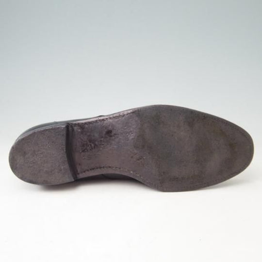 希少★チャーチ UK7程度【貴重★ブルックスブラザーズ別注/BROOKS ENGLISH】925/旧チャーチ/カーフ/黒/Church's★a379