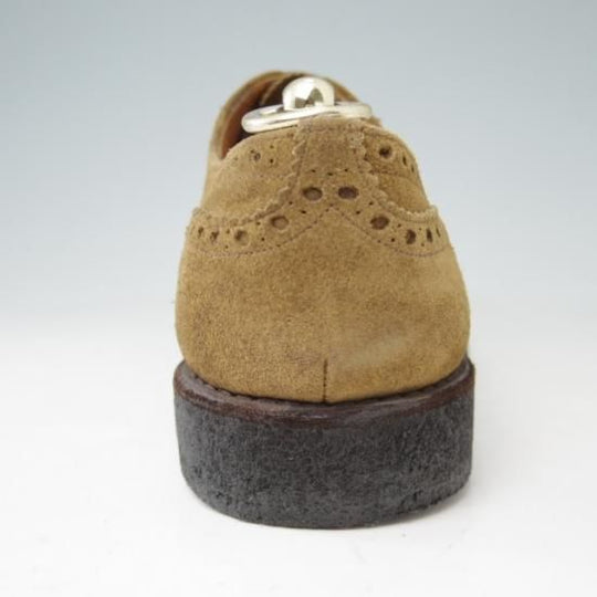 ★チャーチ85F/UK8.5【定価￥86,900-★FAIRFIELD/81ラスト】フェアフィールド/フルブローグ/スエード/マラッカ色/メンズ/Church's★a380