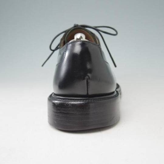 極上★チャーチ 75G/UK7.5【貴重★100ラスト/LANCASTER】ランカスター/4都市ロゴ/ストレートチップ/カーフ/黒/メンズ/Church's★a381