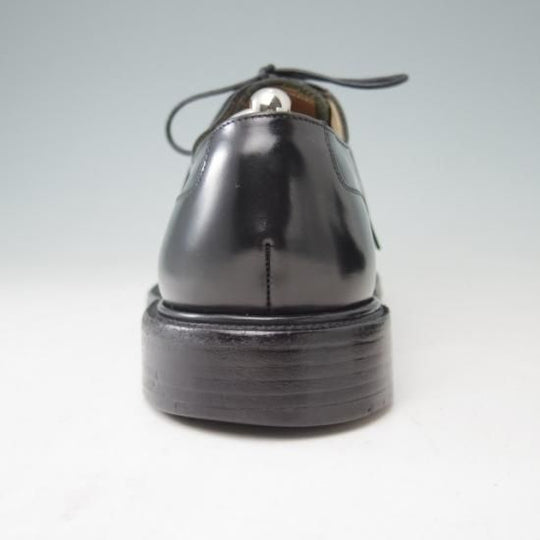 極上★チャーチ 75G/UK7.5【貴重★100ラスト/LANCASTER】ランカスター/4都市ロゴ/ストレートチップ/カーフ/黒/メンズ/Church's★a381