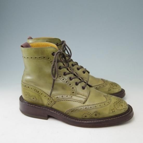 ★トリッカーズ SIZE 6【貴重★(英)ポールスミス別注/Paul Smith】カントリーブーツ/M6178/カーフ/カーキ/Tricker's★a388