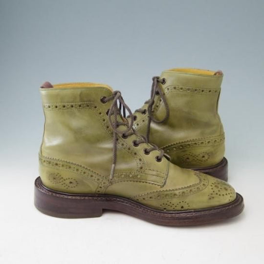 ★トリッカーズ SIZE 6【貴重★(英)ポールスミス別注/Paul Smith】カントリーブーツ/M6178/カーフ/カーキ/Tricker's★a388