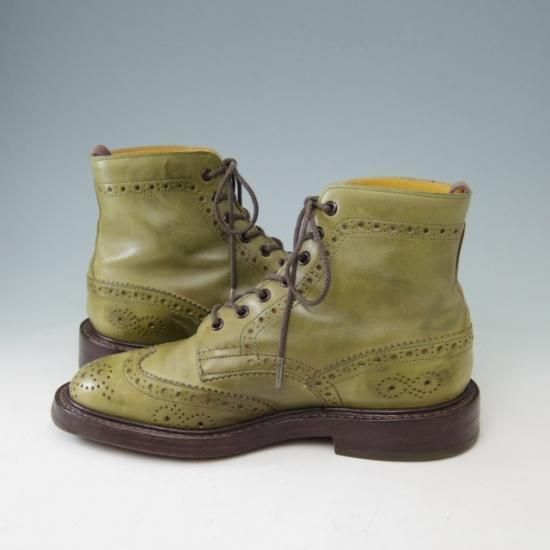 ★トリッカーズ SIZE 6【貴重★(英)ポールスミス別注/Paul Smith】カントリーブーツ/M6178/カーフ/カーキ/Tricker's★a388