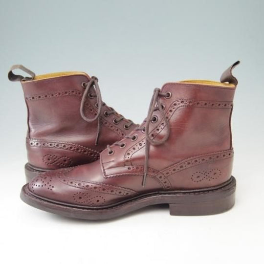 極美品★トリッカーズ SIZE 7.5【貴重★(英)ポールスミス別注/Paul Smith】カントリーブーツ/M6178/カーフ/赤茶/Tricker's★a390