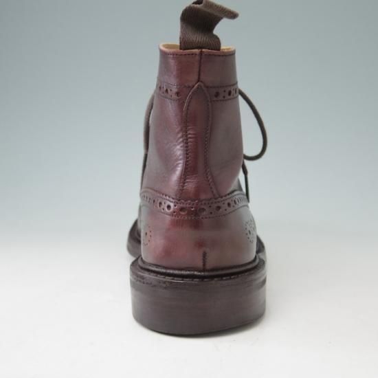 極美品★トリッカーズ SIZE 7.5【貴重★(英)ポールスミス別注/Paul Smith】カントリーブーツ/M6178/カーフ/赤茶/Tricker's★a390