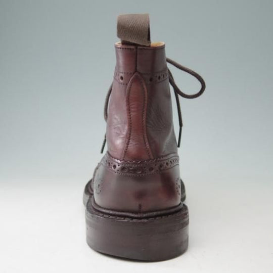 極美品★トリッカーズ SIZE 7.5【貴重★(英)ポールスミス別注/Paul Smith】カントリーブーツ/M6178/カーフ/赤茶/Tricker's★a390
