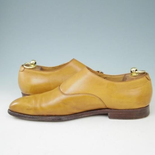 ★クロケット&ジョーンズ 8E 【★(英)ポールスミス別注/Paul Smith】サイドモンク/カーフ/茶/メンズ/Crockett&Jones★a399