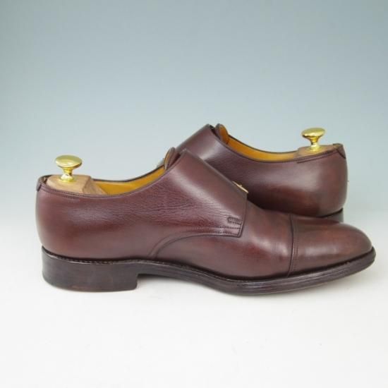 ★ジョンロブ 9EE【定価￥206,800-★WILLIAM/ウィリアム】9795ラスト/ダブルモンク/カーフ/赤茶/メンズ/JOHN LOBB★a403