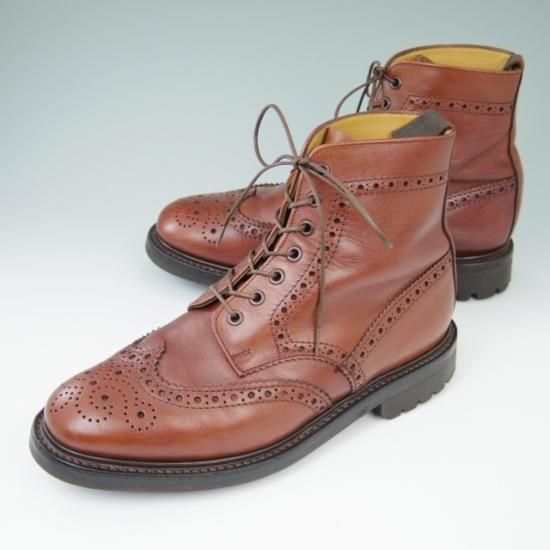 極上★サンダース 8.5【靴★英国製】SANDERS★a406