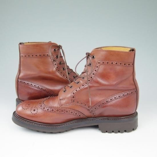 極上★サンダース 8.5【靴★英国製】SANDERS★a406