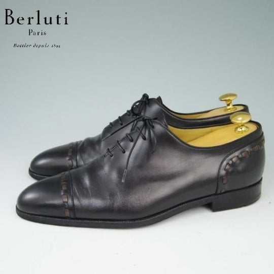 極上★Berluti/ベルルッティ 6.5【メンズ★希少デザイン!!】★a409