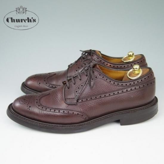 極上★チャーチ 80F/UK8【貴重★RANCH OXHIDE仕様/グラフトン】GRAFTON R/100ラスト/濃茶/メンズ/Church's★a412