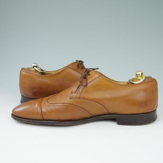 ★チャーチ 70F/UK7【貴重★(伊)JILSANDER別注/ジルサンダー】9746ラスト/ストレートチップ/カーフ/茶/メンズ/Church's★a413