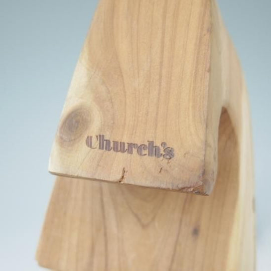 極上★チャーチ Mサイズ【定価￥12,100-★純正シューツリー/suffolk】木製シューキーパー/メンズ/Church's★a414