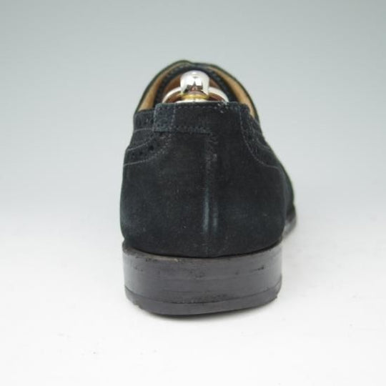 ★クロケット&ジョーンズ 7E【★シップス/SHIPS別注】FINSBURY/341ラスト/スエード/黒/メンズ/Crockett&Jones★a415