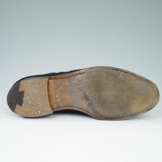 ★クロケット&ジョーンズ 7E【★シップス/SHIPS別注】FINSBURY/341ラスト/スエード/黒/メンズ/Crockett&Jones★a415