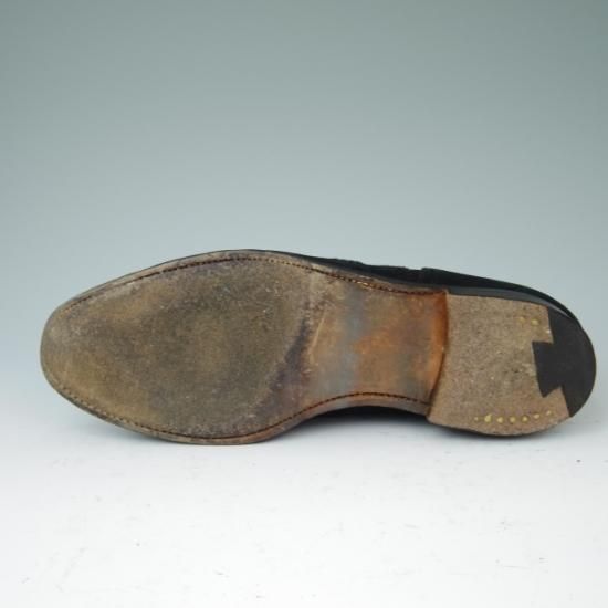 ★クロケット&ジョーンズ 7E【★シップス/SHIPS別注】FINSBURY/341ラスト/スエード/黒/メンズ/Crockett&Jones★a415