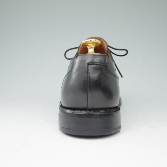 ★クロケット&ジョーンズ UK7/US7.5D【★(米)ラルフローレン別注/POLO Ralph Lauren】Uチップ/カーフ/黒/メンズ/Crockett&Jones★a417