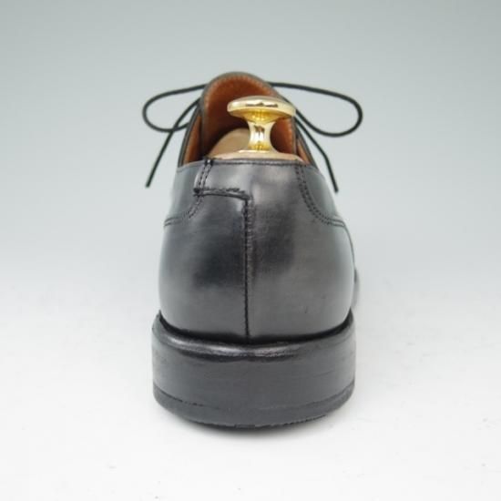 ★クロケット&ジョーンズ UK7/US7.5D【★(米)ラルフローレン別注/POLO Ralph Lauren】Uチップ/カーフ/黒/メンズ/Crockett&Jones★a417