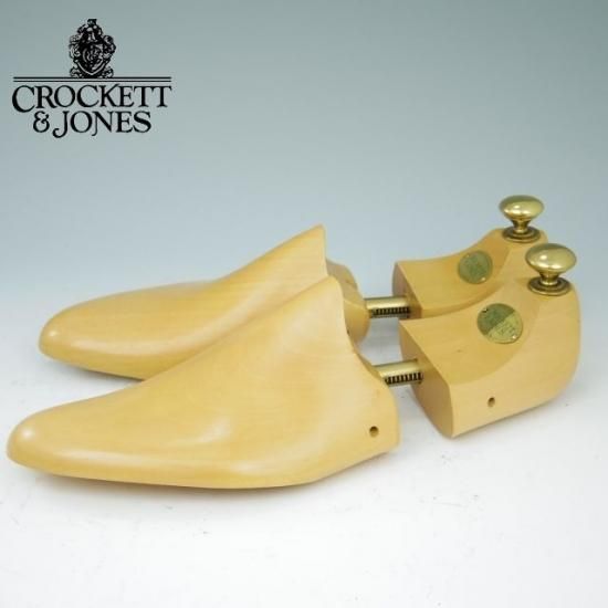 美品★クロケット&ジョーンズ 7 【★純正シューツリー/631】木製シューキーパー/メンズ/Crockett&Jones★a418