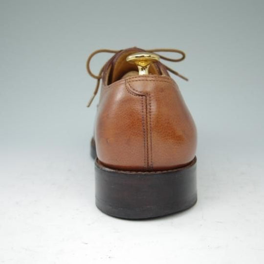 ★ジョンロブ 7E【★8695ラスト/RUSSEL】ラッセル/パンチドキャップトゥ/カーフ/茶/JOHN LOBB★a421