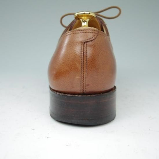 ★ジョンロブ 7E【★8695ラスト/RUSSEL】ラッセル/パンチドキャップトゥ/カーフ/茶/JOHN LOBB★a421