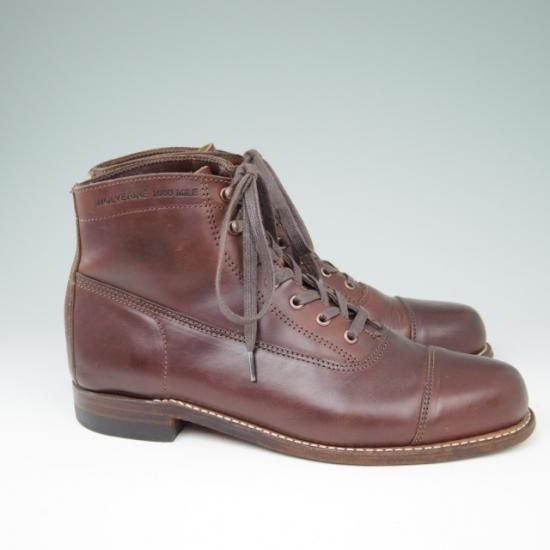 極美品★ウルヴァリン8.5D【WOLVERINE★1000マイルブーツ】靴★a425