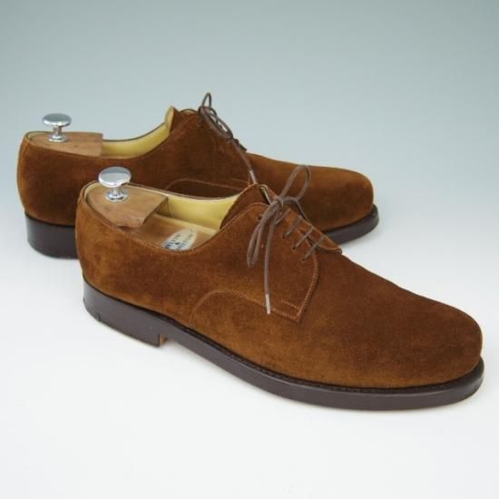 極美品★VASS/ヴァーシュUK9程度【★スエード】プレーントゥ★a427