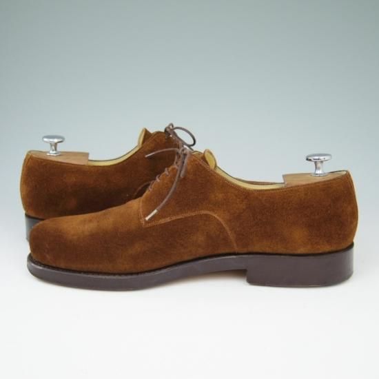 極美品★VASS/ヴァーシュUK9程度【★スエード】プレーントゥ★a427