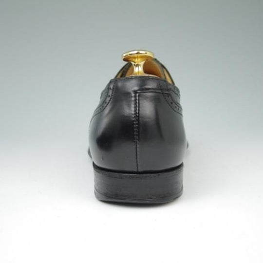 ★クロケット&ジョーンズ 6.5E【★SHIPS別注/シップス】オックスフォードシューズ/DRUMMOND/348ラスト/カーフ/黒/メンズ/Crockett&Jones★a431