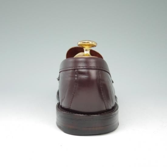 美品★オールデン7E【★ブルックスブラザーズ別注/Brooks Brothers】6206/コインローファー/カーフ/濃茶/Alden★a434