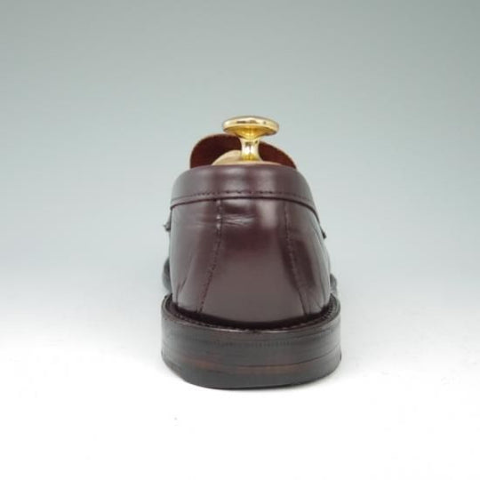 美品★オールデン7E【★ブルックスブラザーズ別注/Brooks Brothers】6206/コインローファー/カーフ/濃茶/Alden★a434