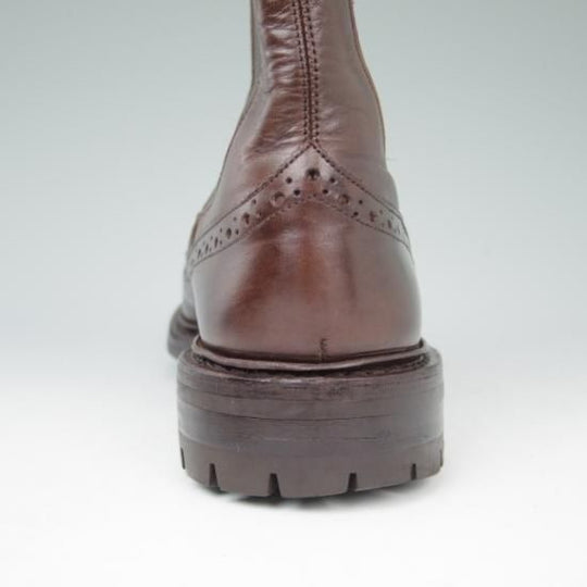極上★トリッカーズ SIZE 7.5【★サイドゴアブーツ/コマンドソール仕様】カーフ/濃茶/Tricker's★a435