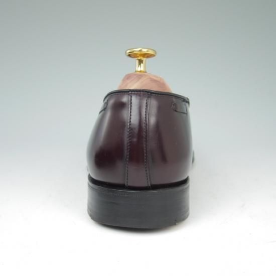 極美品★チャーチ60F/UK6【★ポリッシュドバインダーカーフ/KEATS 2/キーツ2】5都市ロゴ/93ラスト/タッセルローファー/Church's★a436