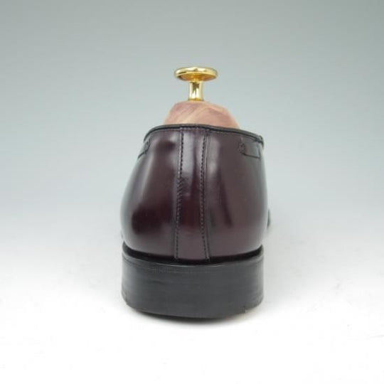 極美品★チャーチ60F/UK6【★ポリッシュドバインダーカーフ/KEATS 2/キーツ2】5都市ロゴ/93ラスト/タッセルローファー/Church's★a436