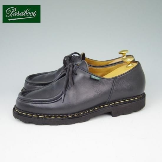 極上★パラブーツ SIZE 40【★MICHAEL/ミカエル】紺/リスレザー/マルシェソール/Paraboot★a440