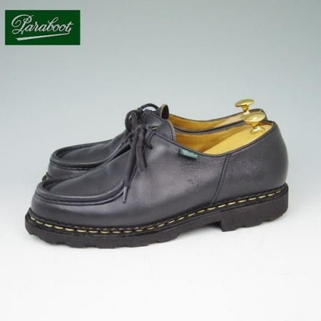 極上★パラブーツ SIZE 40【★MICHAEL/ミカエル】紺/リスレザー/マルシェソール/Paraboot★a440