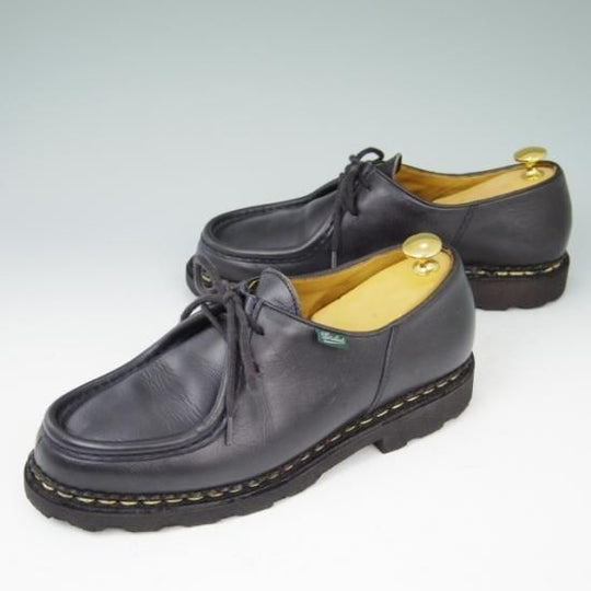 極上★パラブーツ SIZE 40【★MICHAEL/ミカエル】紺/リスレザー/マルシェソール/Paraboot★a440